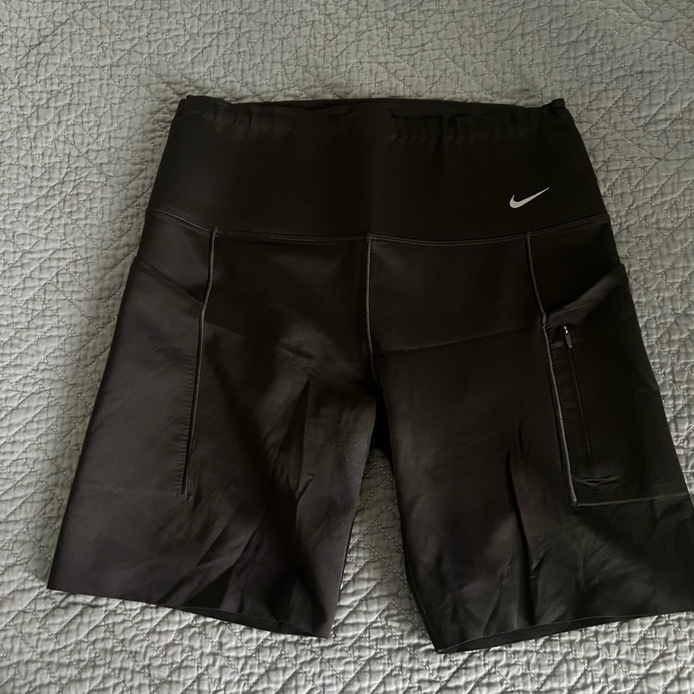 Nike Black Bike Shorts with Compression Fit